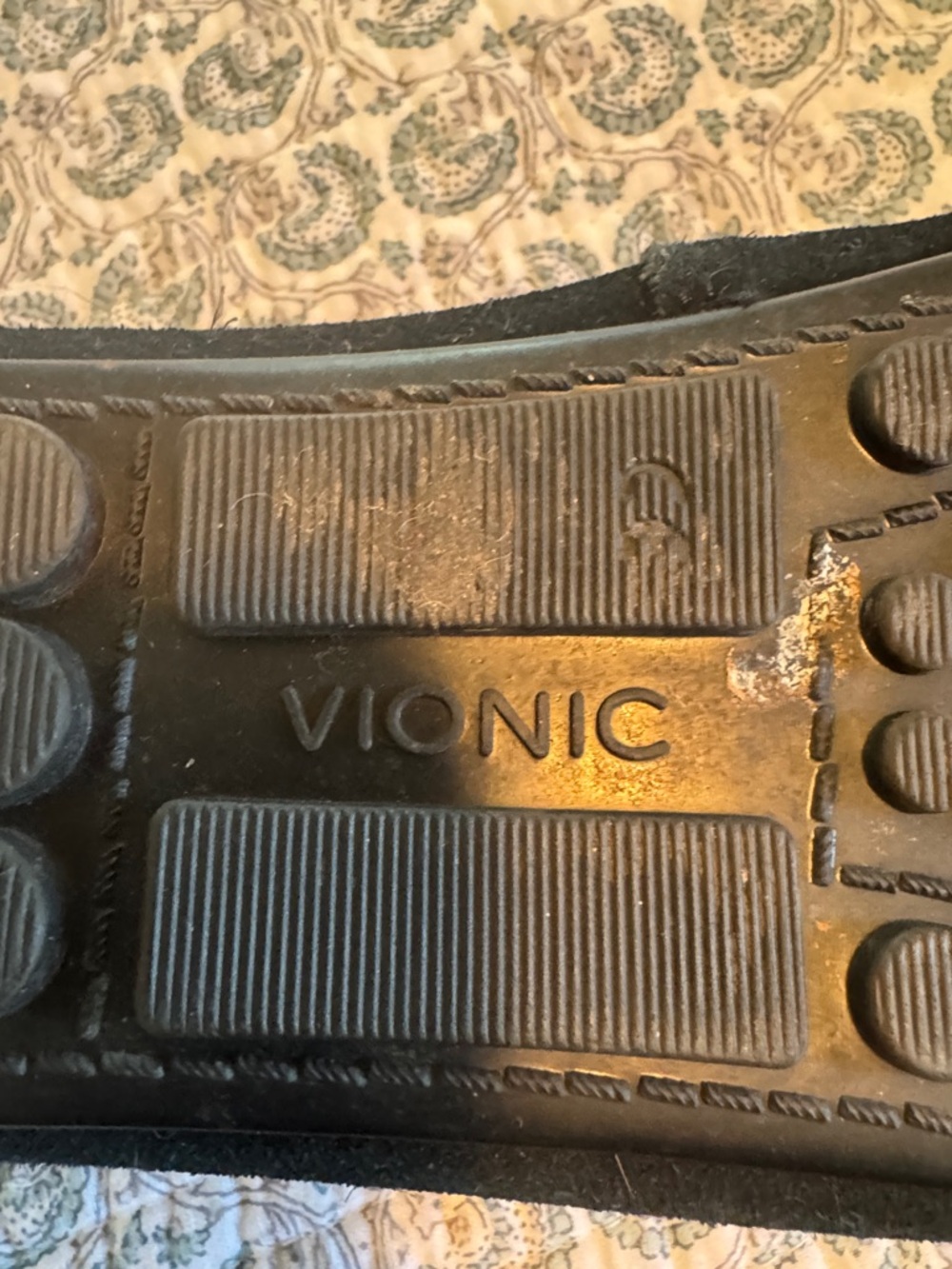Vionic Black Suede Women's Bow-Accent Loafers - Picture 2 of 6